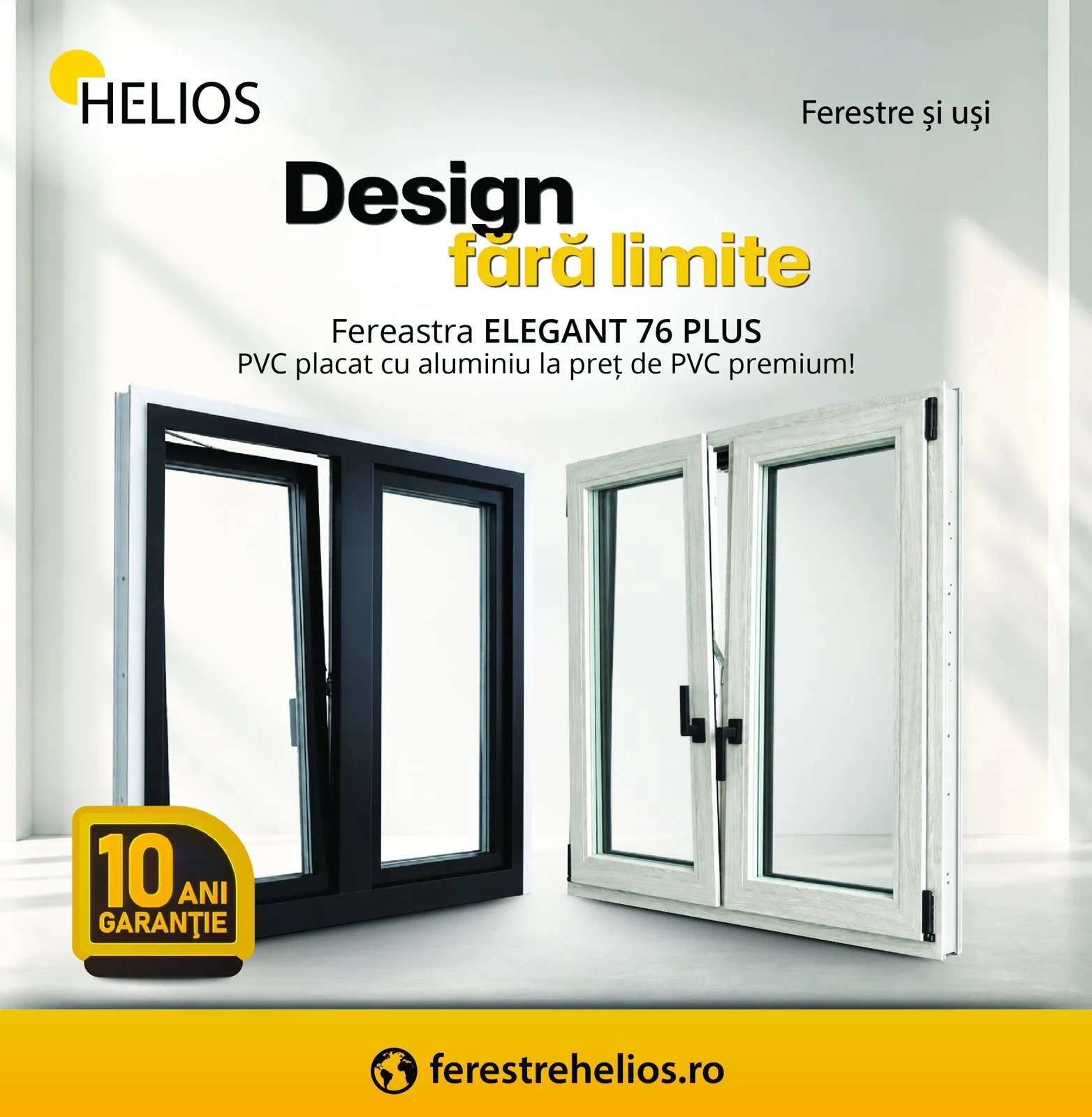 Ferestre mari cu aspect minimalist: alternativa la aluminiu care păstrează bugetul sub control